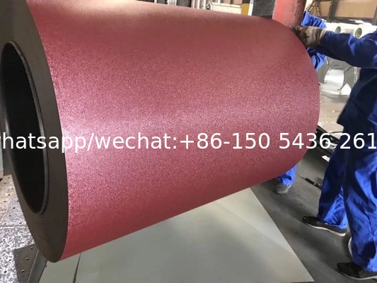 Рыжая / Мат цветной покрытие стальной катушки 3005/Мат PPGI железные ролики / PPGL металлические листы