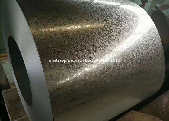 Z30-Z275 Цинковые покрытые железные листы горяче погруженные шпинглы оцинкованные стальные катушки / листы