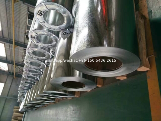 Z30-Z275 Горяче погруженная оцинкованная стальная катушка/покрытый цинком железный лист