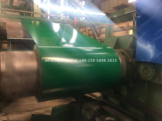 RAL6029 CGCC Цветное покрытие PPGI Предварительно окрашенная оцинкованная стальная катушка в горячей продаже производители стального цветного листа
